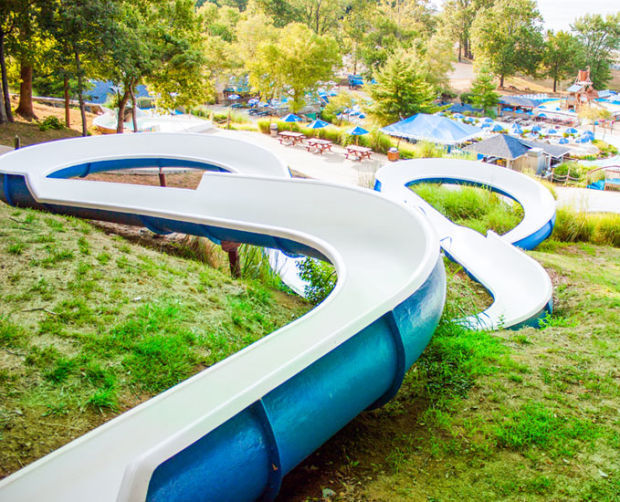 Raging Rivers flume